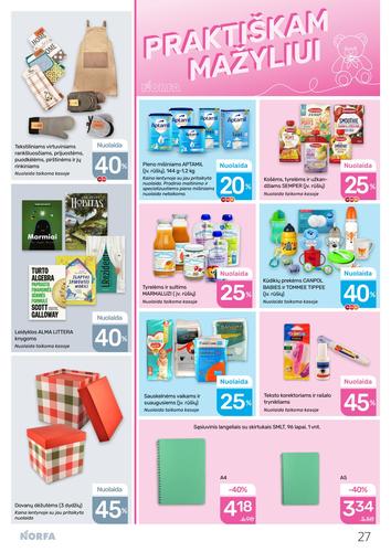 NORFA akcijų leidinys Nr. 2 nuo sausio 22 d.