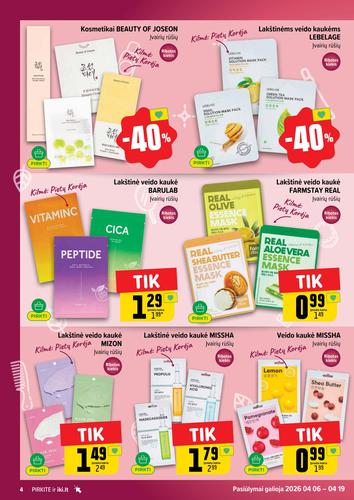 IKI akcijų leidinys "IKI Kainų leidinys Nr. 16" nuo balandžio 13 d.