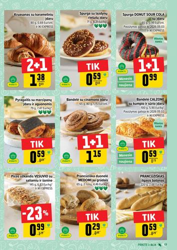 IKI akcijų leidinys "IKI Kainų leidinys Nr. 16" nuo balandžio 13 d.