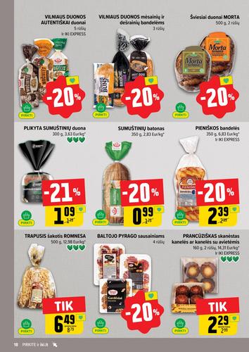 IKI akcijų leidinys "IKI Kainų leidinys Nr. 16" nuo balandžio 13 d.