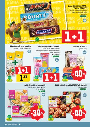 IKI akcijų leidinys "IKI Kainų leidinys Nr. 16" nuo balandžio 13 d.