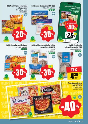 IKI akcijų leidinys "IKI Kainų leidinys Nr. 16" nuo balandžio 13 d.