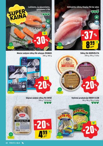 IKI akcijų leidinys "IKI Kainų leidinys Nr. 16" nuo balandžio 13 d.