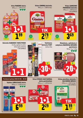 IKI akcijų leidinys "IKI Kainų leidinys Nr. 16" nuo balandžio 13 d.