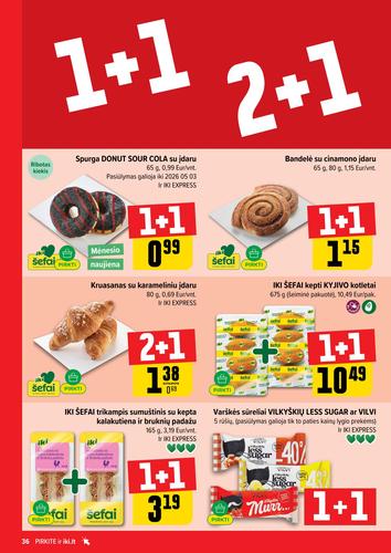 IKI akcijų leidinys "IKI Kainų leidinys Nr. 16" nuo balandžio 13 d.