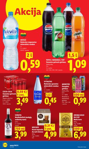 LIDL maisto akcijų leidinys nuo rugpjūčio 17 d.