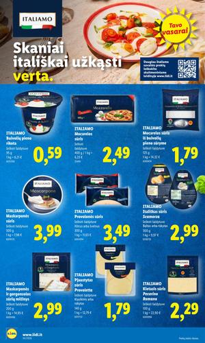 LIDL maisto akcijų leidinys nuo rugpjūčio 17 d.