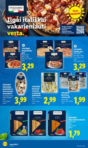 LIDL maisto akcijų leidinys nuo rugpjūčio 17 d.