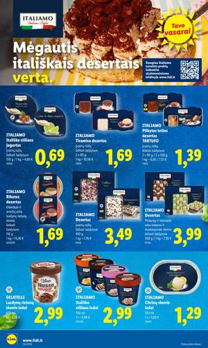 LIDL maisto akcijų leidinys nuo rugpjūčio 17 d.