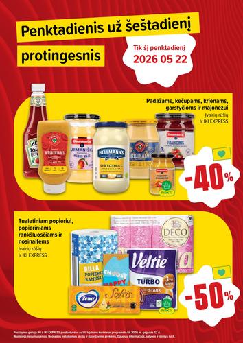IKI akcijų leidinys Nr. 21 nuo gegužės 18 d.
