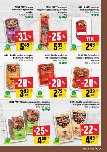 IKI akcijų leidinys Nr. 21 nuo gegužės 18 d.