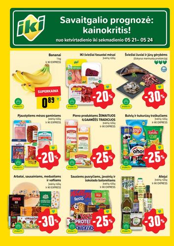IKI akcijų leidinys Nr. 21 nuo gegužės 18 d.