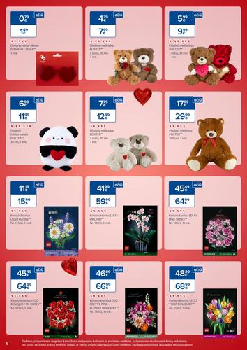 MAXIMA akcijų leidinys "VALENTINO MĖNUO" nuo sausio 22 d.