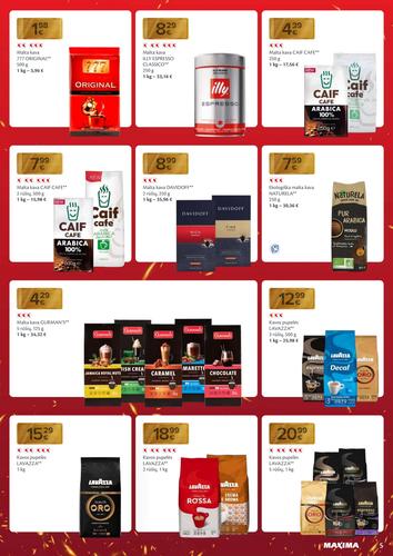 MAXIMA akcijų leidinys "Nukalta kaina – visada kaip per akciją" nuo sausio 27 d.