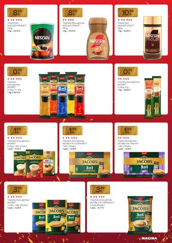 MAXIMA akcijų leidinys "Nukalta kaina – visada kaip per akciją" nuo sausio 27 d.