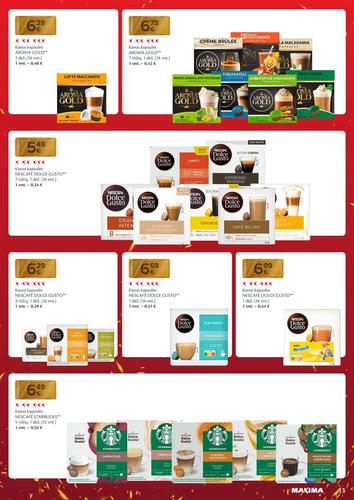 MAXIMA akcijų leidinys "Nukalta kaina – visada kaip per akciją" nuo sausio 27 d.