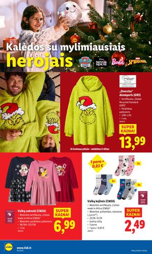 LIDL ne maisto prekių leidinys nuo gruodžio 8 d.