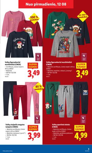 LIDL ne maisto prekių leidinys nuo gruodžio 8 d.