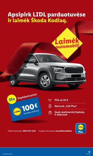 LIDL ne maisto prekių leidinys nuo gruodžio 8 d.