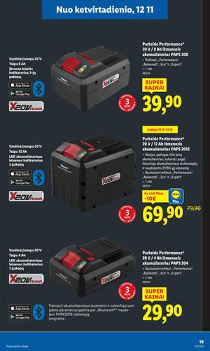 LIDL ne maisto prekių leidinys nuo gruodžio 8 d.