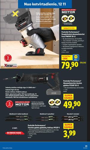 LIDL ne maisto prekių leidinys nuo gruodžio 8 d.