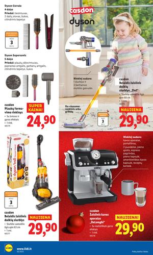 LIDL ne maisto prekių leidinys nuo gruodžio 8 d.