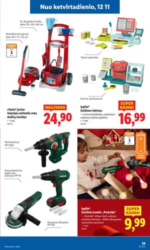LIDL ne maisto prekių leidinys nuo gruodžio 8 d.