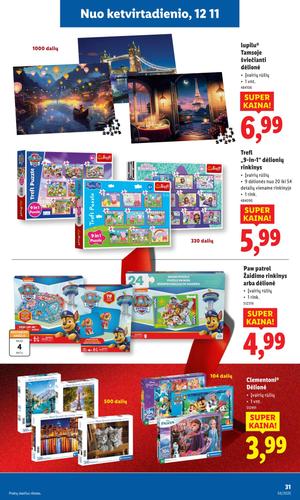LIDL ne maisto prekių leidinys nuo gruodžio 8 d.