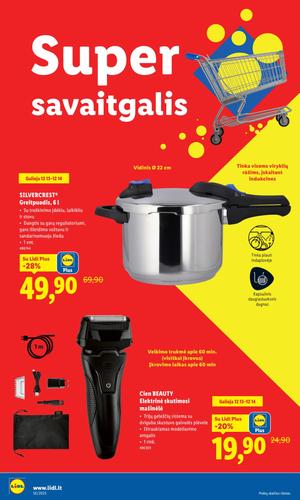 LIDL ne maisto prekių leidinys nuo gruodžio 8 d.