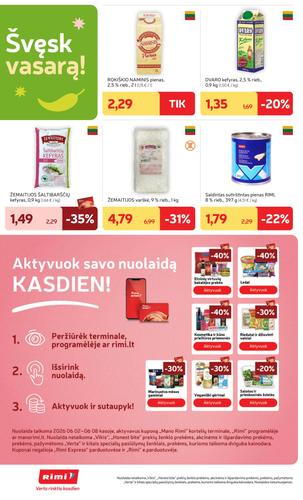 RIMI akcijų leidinys Nr. 23 nuo birželio 2 d.