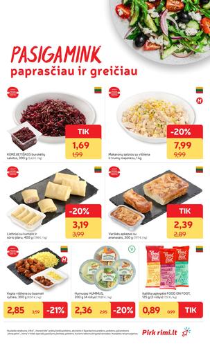 RIMI akcijų leidinys Nr. 31 nuo liepos 29 d.