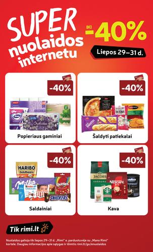 RIMI akcijų leidinys Nr. 31 nuo liepos 29 d.