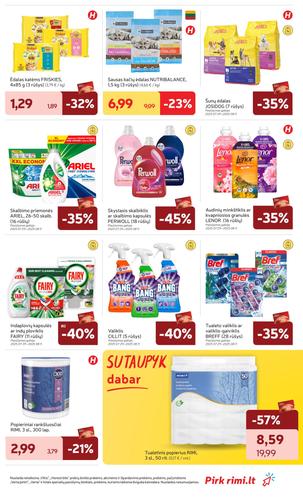 RIMI akcijų leidinys Nr. 31 nuo liepos 29 d.