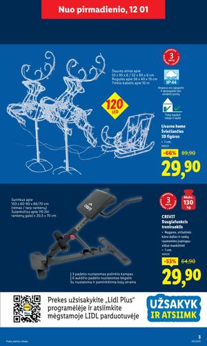 LIDL ne maisto prekių leidinys nuo gruodžio 1 d.