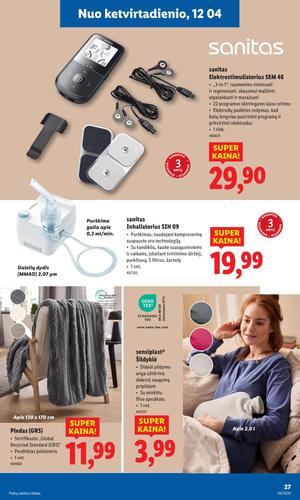 LIDL ne maisto prekių leidinys nuo gruodžio 1 d.