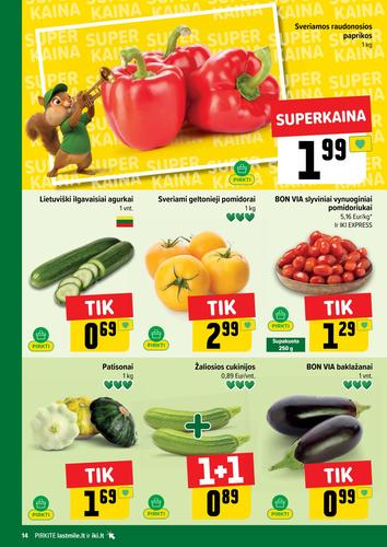 IKI akcijų leidinys Nr. 38 nuo rugsėjo 14 d.