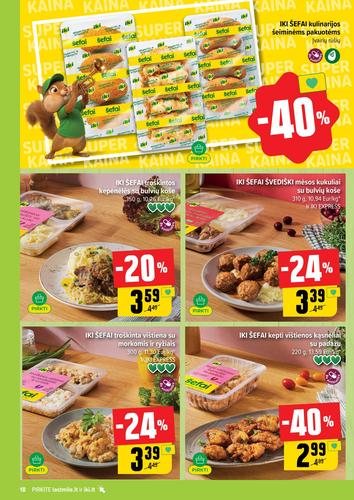 IKI akcijų leidinys Nr. 38 nuo rugsėjo 14 d.