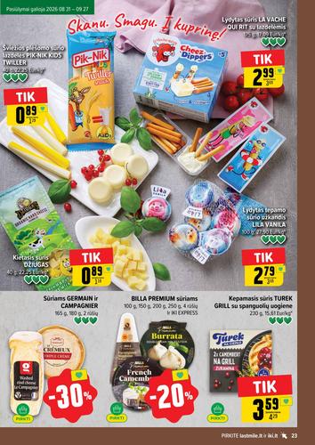 IKI akcijų leidinys Nr. 38 nuo rugsėjo 14 d.