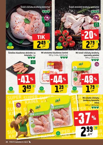 IKI akcijų leidinys Nr. 38 nuo rugsėjo 14 d.