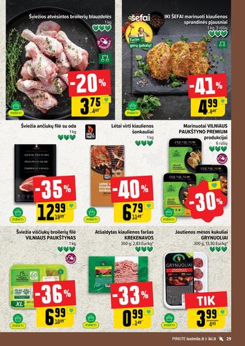 IKI akcijų leidinys Nr. 38 nuo rugsėjo 14 d.