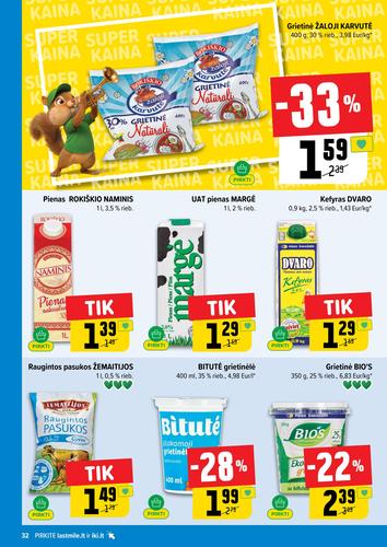 IKI akcijų leidinys Nr. 38 nuo rugsėjo 14 d.