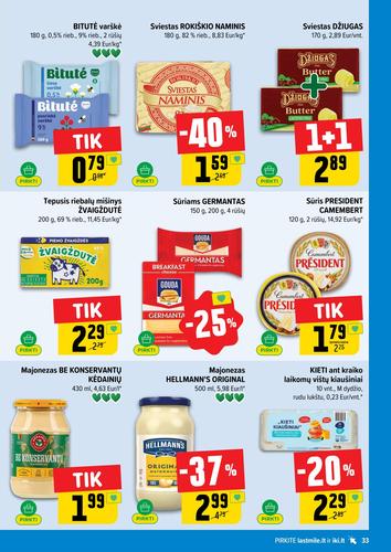 IKI akcijų leidinys Nr. 38 nuo rugsėjo 14 d.