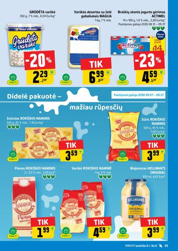 IKI akcijų leidinys Nr. 38 nuo rugsėjo 14 d.