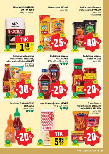 IKI akcijų leidinys Nr. 38 nuo rugsėjo 14 d.