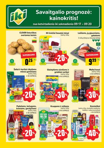 IKI akcijų leidinys Nr. 38 nuo rugsėjo 14 d.