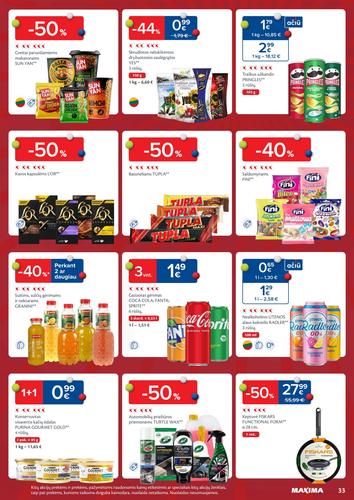 MAXIMA akcijų leidinys Nr. 29 nuo liepos 15 d.
