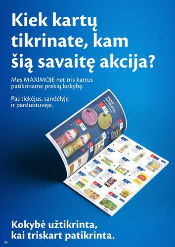 MAXIMA akcijų leidinys Nr. 29 nuo liepos 15 d.