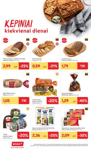 RIMI akcijų leidinys Nr. 9 nuo vasario 24 d.