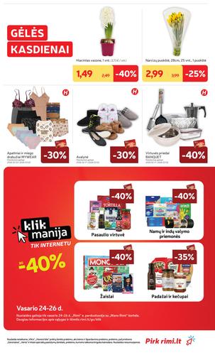 RIMI akcijų leidinys Nr. 9 nuo vasario 24 d.