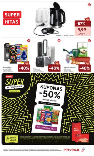 RIMI akcijų leidinys Nr. 9 nuo vasario 24 d.